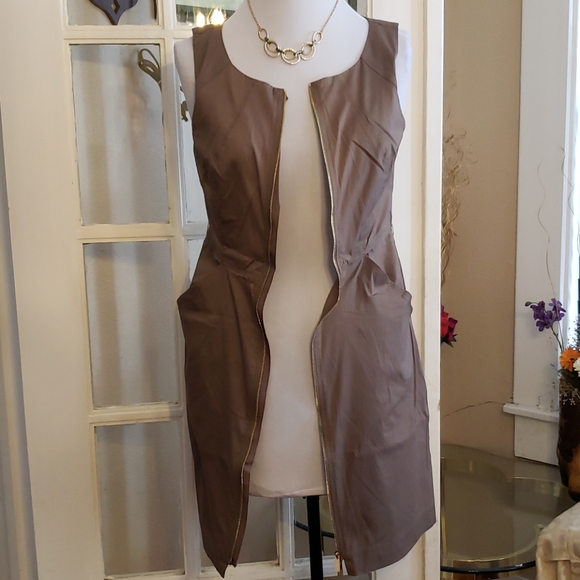 Vince Camuto Zip-up dress - Picture 3 of 8